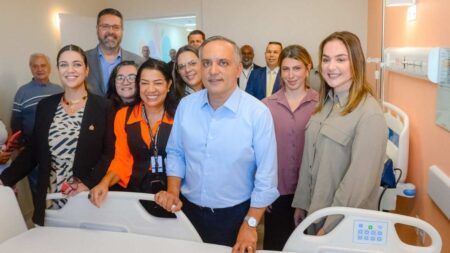 Prefeito Marcelo Lima inaugura leitos no Hospital da Mulher em São Bernardo