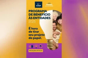 COOP abre inscrições para Programa de Benefício às Entidades