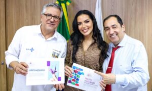 Carla Prata apresenta projetos sobre doenças raras ao Ministro da Saúde Alexandre Padilha e ao Senador Kajuru