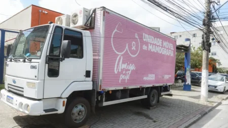 Carreta da mamografia de São Bernardo atende 11 locais ao longo do mês de maio