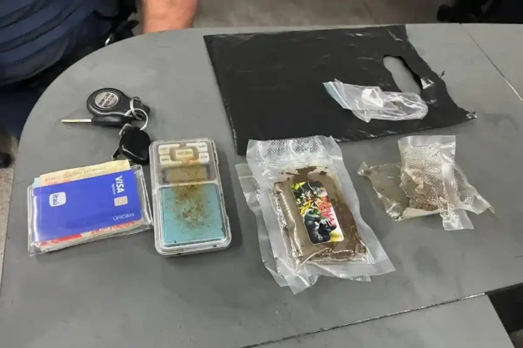 GCM de São Caetano prende homem e mulher por tráfico de drogas no Bairro Nova Gerty