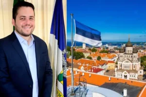 Prefeito Gilvan Júnior participa de missão oficial na Estônia para assinar acordo de governo digital