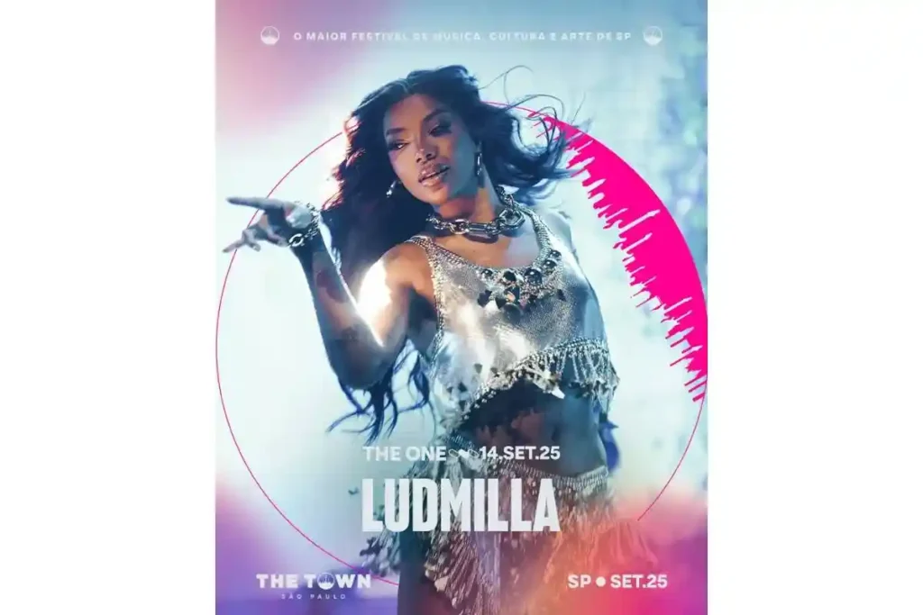 Ludmilla é headliner do The Town 2025 no palco The One