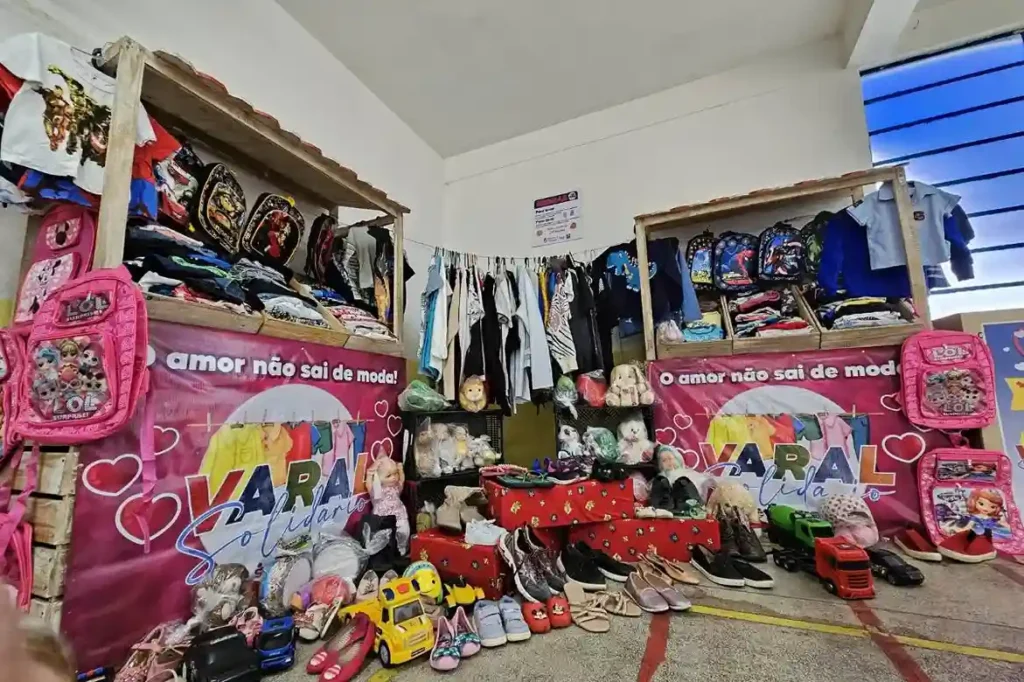 Ribeirão Pires leva Varal Solidário para escolas municipais e amplia rede de apoio