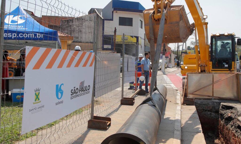 Sabesp investirá mais de R$ 2,7 bilhões nas cidades do ABC paulista para universalizar os serviços de saneamento básico até 2029