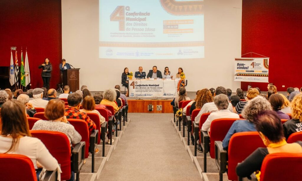 São Bernardo realiza 4ª Conferência Municipal dos Direitos da Pessoa Idosa com foco na equidade