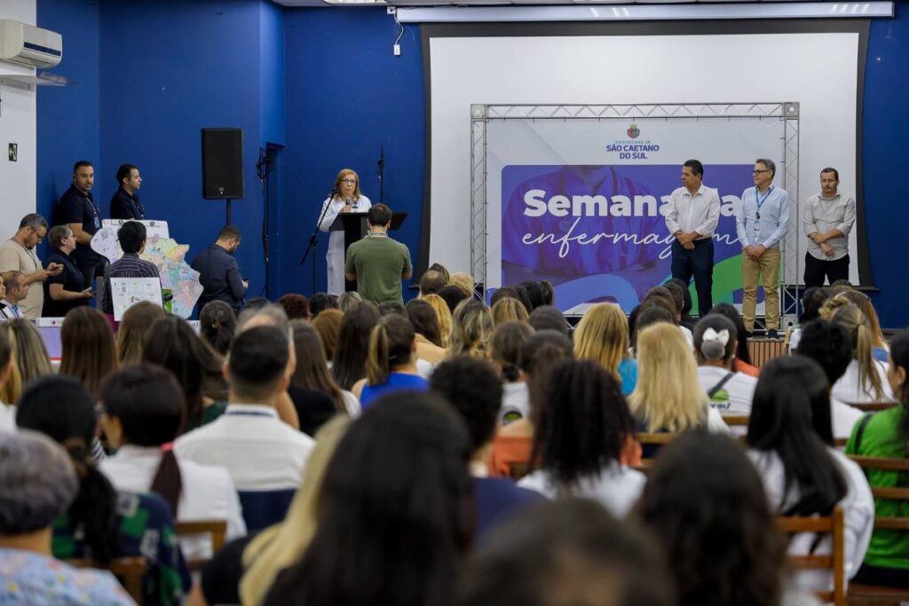 São Caetano celebra Semana da Enfermagem com palestras e exposição de trabalhos científicos