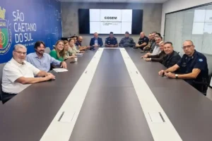 São Caetano realiza 1ª reunião do Conselho de Segurança Municipal e reforça integração no combate à criminalidade