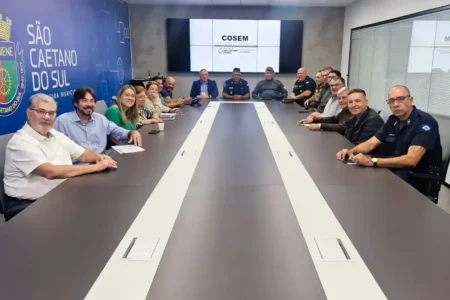 São Caetano realiza 1ª reunião do Conselho de Segurança Municipal e reforça integração no combate à criminalidade