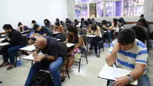 Candidato acessando a Página do Participante para inscrição no Encceja 2025