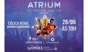 Cover dos Mamonas Assassinas faz show tributo no Atrium Shopping
