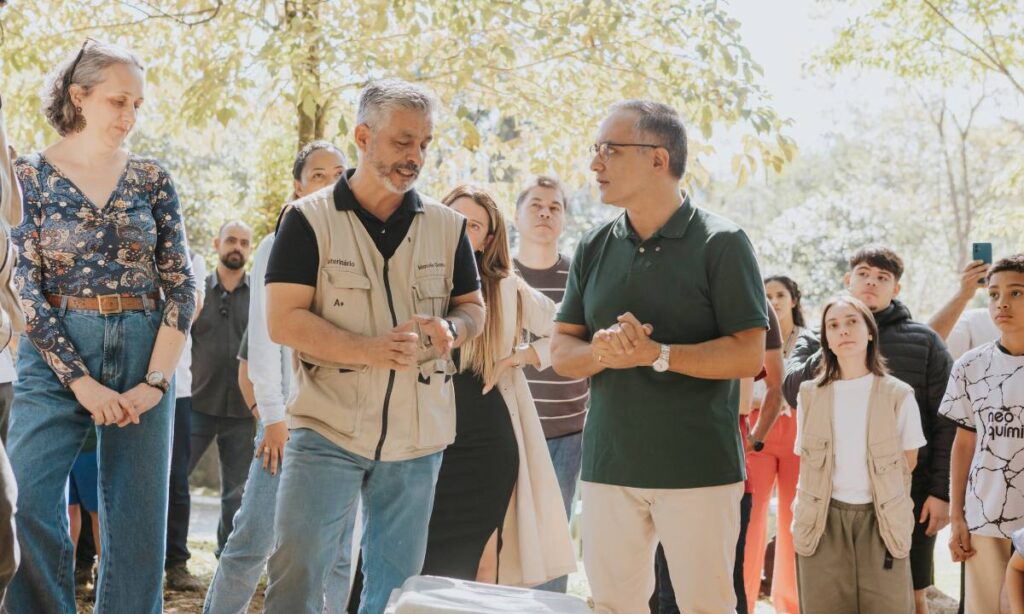 Junho Verde: São Bernardo realiza soltura de aves reabilitadas no Parque Estoril 1 Junho Verde: São Bernardo realiza soltura de aves reabilitadas no Parque Estoril