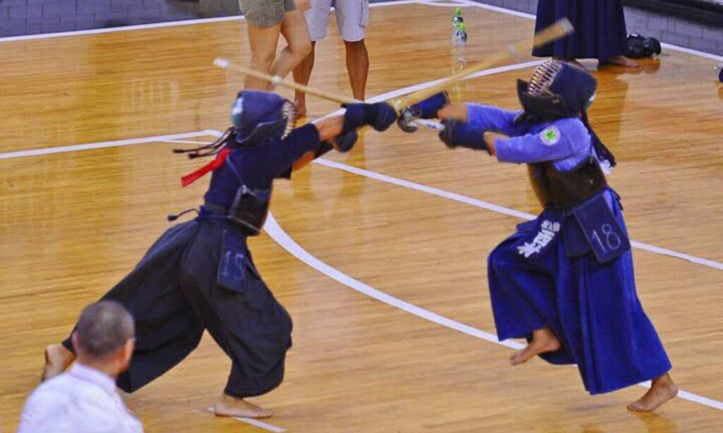 Atletas disputam Campeonato Brasileiro de Kendo 2025 no Ginásio Milton Feijão em São Caetano do Sul.