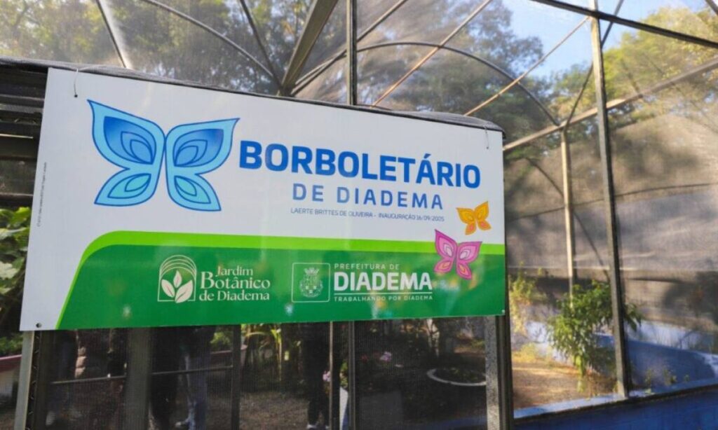 Taka entrega Borboletário e Jardim Botânico revitalizados em Diadema 2 Taka entrega Borboletário e Jardim Botânico revitalizados em Diadema
