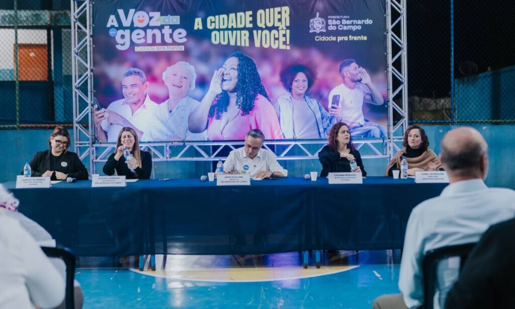 'Voz da Gente' no Centro e Nova Petrópolis reforça pluralidade na construção do PPA em São Bernardo