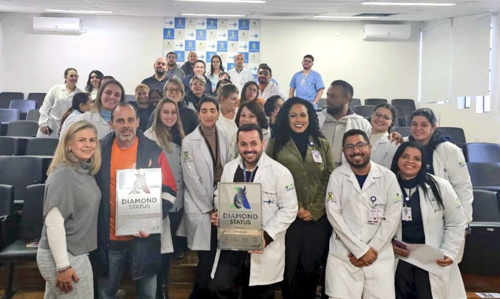 CHMSA atinge nível Diamond em certificação internacional para atendimento ao AVC
