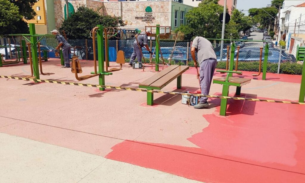 Em seis meses de Programa São Caetano Cidade Linda, Prefeitura revitaliza parques, praças e cemitérios municipais 1 Em seis meses de Programa São Caetano Cidade Linda, Prefeitura revitaliza parques, praças e cemitérios municipais