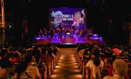 Espetáculo “Pedro e o Lobo-Guará” chega ao Teatro Municipal de Santo André com orquestra ao vivo e animações