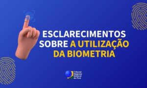 Justiça Eleitoral não faz biometria de menores de 15 anos
