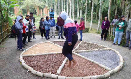 Mauá inaugura Jardim Sensorial com visita dos alunos da APAE