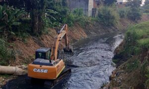 Mauá inicia limpeza do Rio Tamanduateí entre o Parque Boa Esperança e o Jardim Miranda