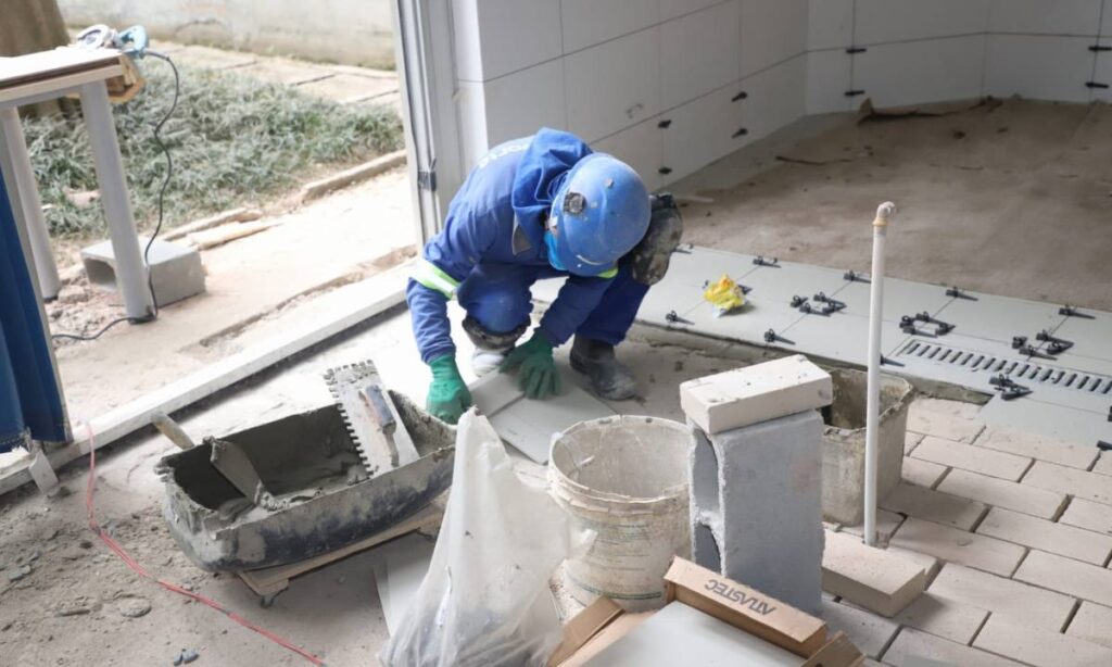 Obras do retrofit avançam no prédio da Prefeitura de Santo André 1 Obras do retrofit avançam no prédio da Prefeitura de Santo André