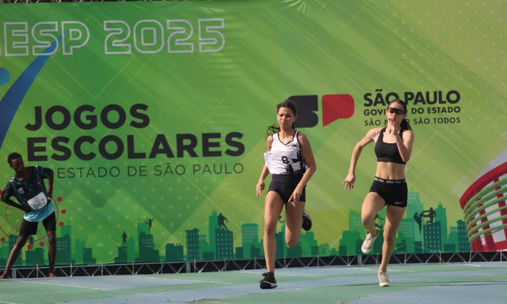 Praia Grande sedia finais de atletismo do Jogos Escolares do Estado de SP com 950 jovens atletas