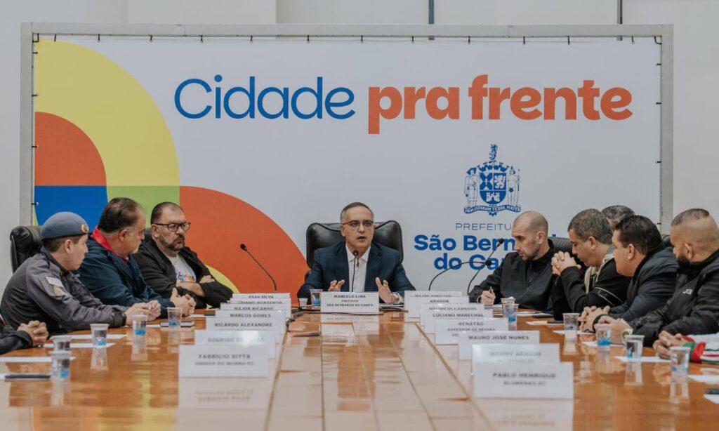 Prefeito Marcelo Lima reforça proibição de fogos com ruído antes da final da Divisão Especial de Futebol Amador de São Bernardo