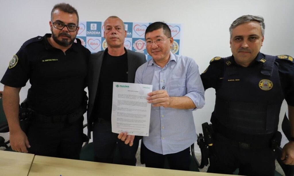 Prefeito Taka lança aplicativo ANA em Diadema para proteger mulheres com medida protetiva