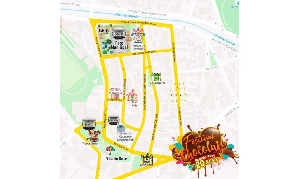 Ribeirão Pires anuncia novo formato para Festival do Chocolate 2025, com atrações em ruas do Centro e economia aos cofres públicos 2 Ribeirão Pires anuncia novo formato para Festival do Chocolate 2025, com atrações em ruas do Centro e economia aos cofres públicos