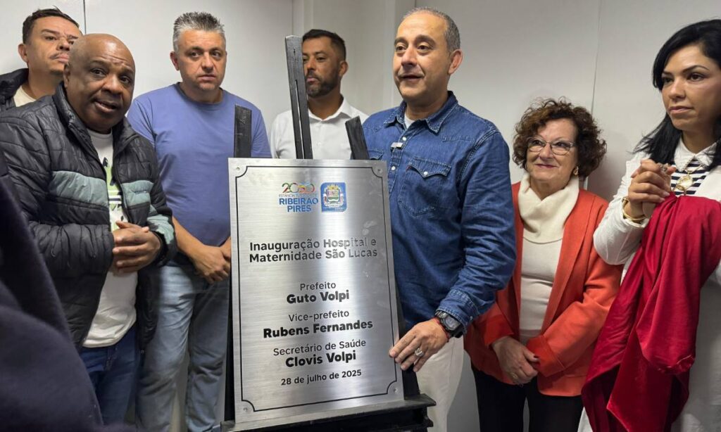 Ribeirão Pires inaugura maternidade e conclui Hospital São Lucas após 17 anos de espera 1 Ribeirão Pires inaugura maternidade e conclui Hospital São Lucas após 17 anos de espera