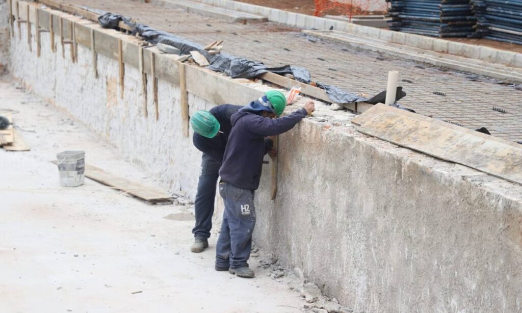 Santo André acelera obras da piscina no bairro Santa Teresinha