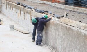 Santo André acelera obras da piscina no bairro Santa Teresinha