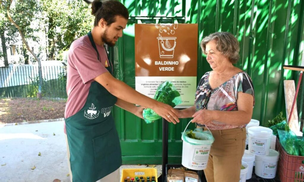 Santo André ultrapassa 3 toneladas de composto orgânico produzidas no Quintal Verde