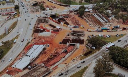 São Bernardo avança nas obras do Complexo Viário Corredor dos Couros
