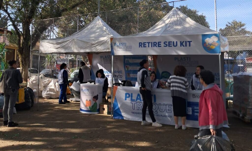 Braskem promove mais uma edição do Plastitroque no Parque São Rafael