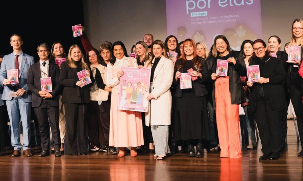 Cartilha 'São Bernardo por Elas' amplia ações para prevenção e combate à violência contra a mulher