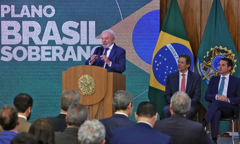 Lula anuncia Plano Brasil Soberano para enfrentar tarifaço dos EUA