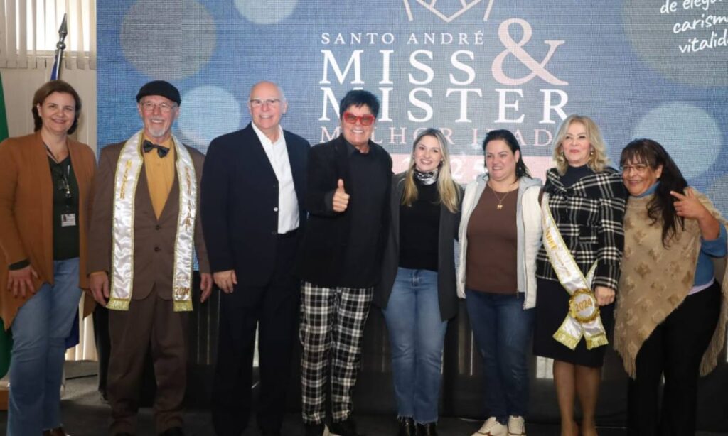 Santo André lança edição 2025 do concurso Miss e Mister Melhor Idade