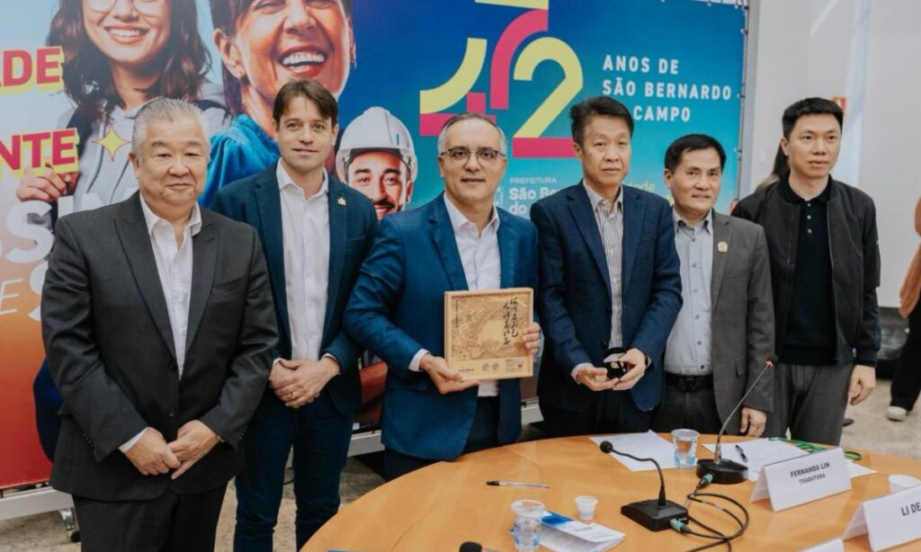 São Bernardo abre portas para o futuro com recepção à comitiva empresarial de Foshan, na China