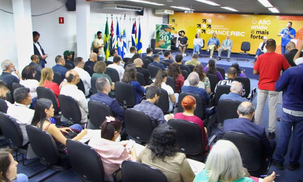 Consórcio ABC lança Pré-COP30 e reforça protagonismo regional na agenda climática 1 Consórcio ABC lança Pré-COP30 e reforça protagonismo regional na agenda climática