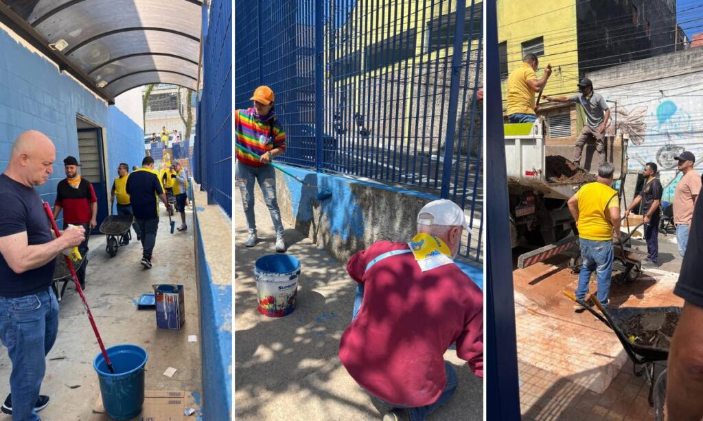 EMEB José Rodrigues Pinto ganha ação de 250 voluntários do Transforma Diadema 2 EMEB José Rodrigues Pinto ganha ação de 250 voluntários do Transforma Diadema