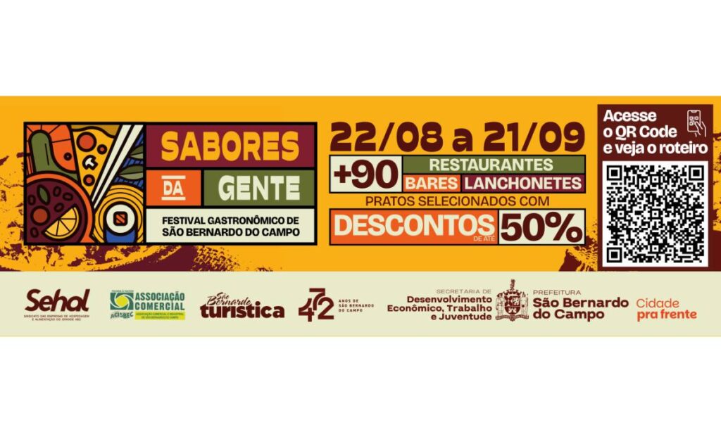 Em São Bernardo, Festival Gastronômico entra na última semana com mais de 3 mil cupons utilizados 1 Em São Bernardo, Festival Gastronômico entra na última semana com mais de 3 mil cupons utilizados