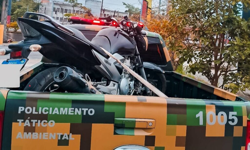 GCM de Ribeirão Pires recupera motocicleta furtada em Suzano