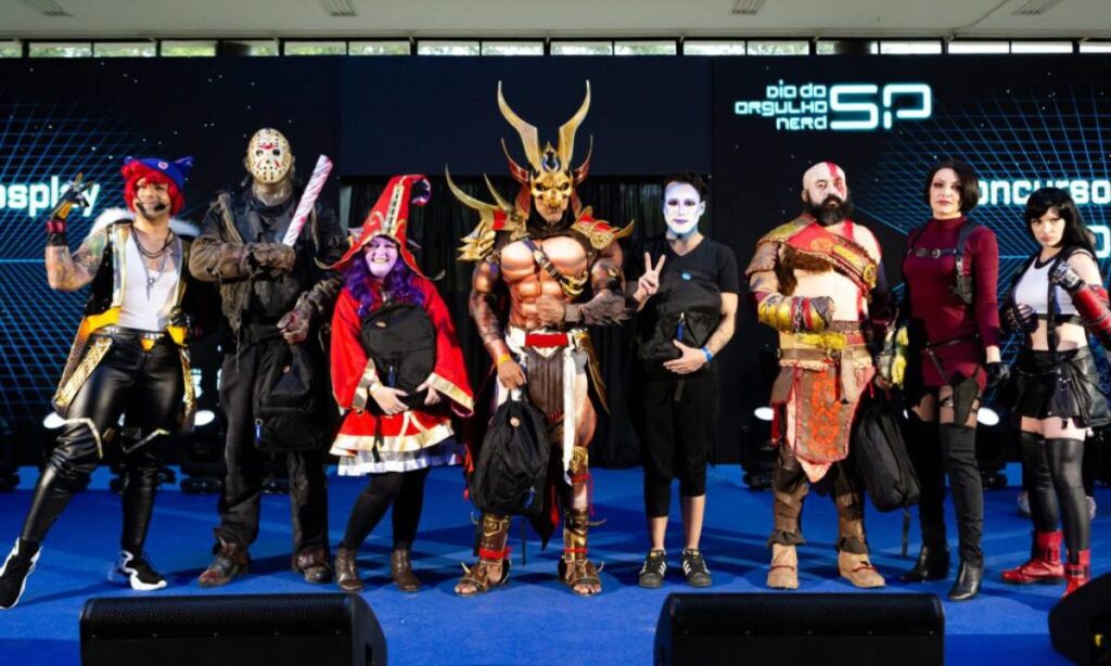 Orgulho Nerd SP 2025 reúne cultura pop e tecnologia no Ibirapuera