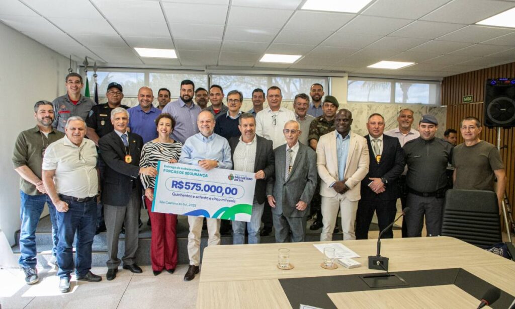 Prefeitura de São Caetano investe em segurança com subvenções e tecnologia
