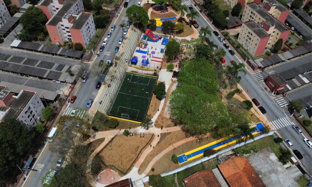 Santo André inaugura 7ª Escola Parque no Jardim Alvorada e revitaliza Praça Sebastião dos Santos
