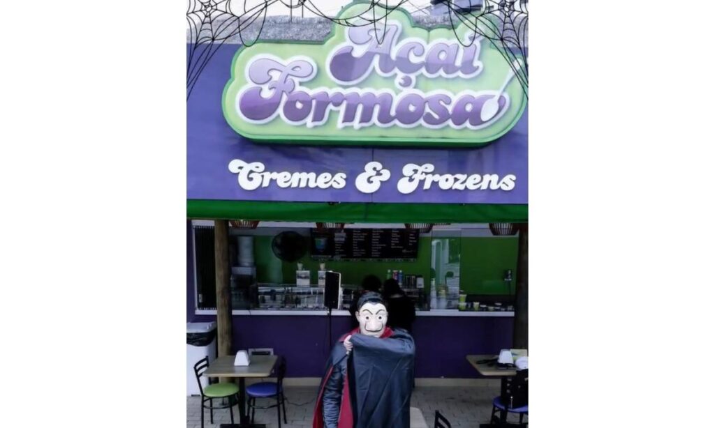 Açaí Formosa entra no clima de Halloween com prêmios e desafio nas redes sociais