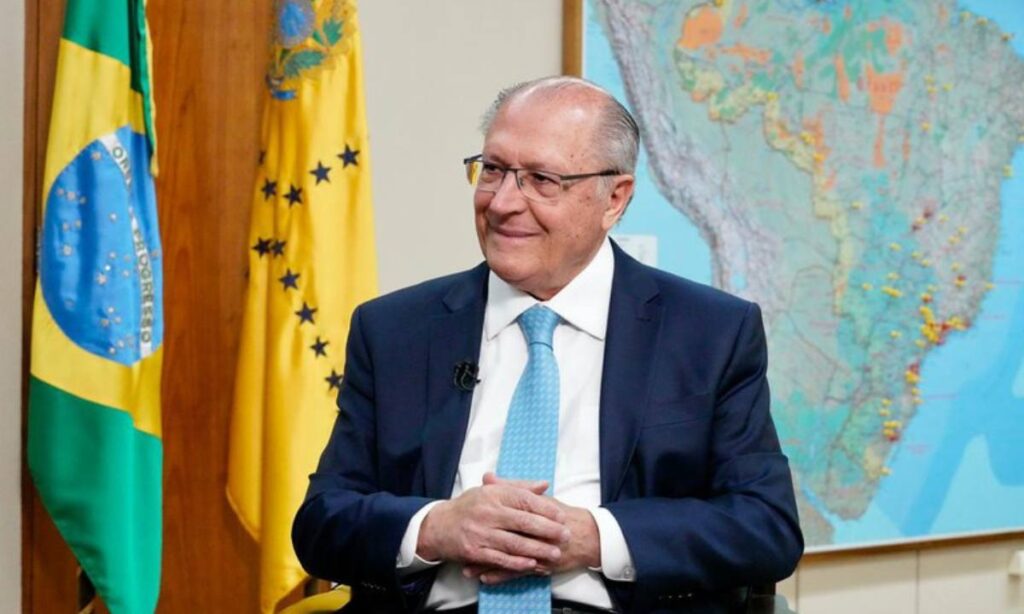 Vice-presidente Geraldo Alckmin durante missão oficial à Índia em 2025
