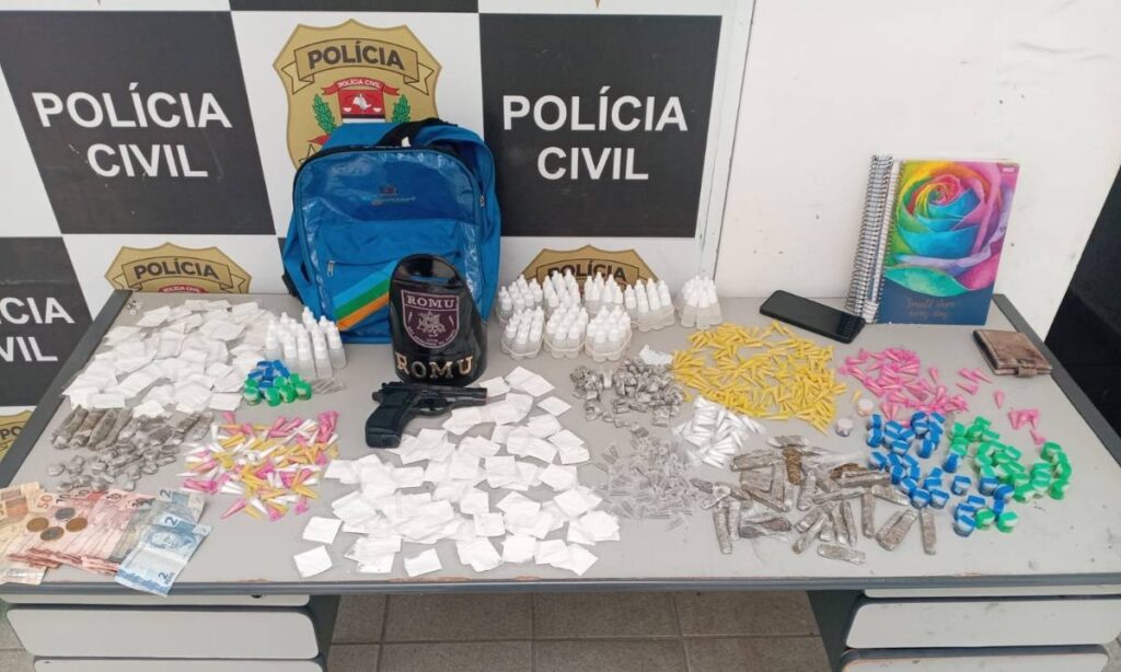 ROMU de São Bernardo prende dois por tráfico de drogas no Jardim Silvina